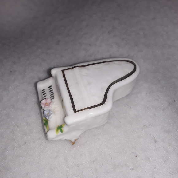 Maruri Masterpiece Bone China Minature Piano Vintage Dollhouse Furniture MCM - Picture 1 of 6